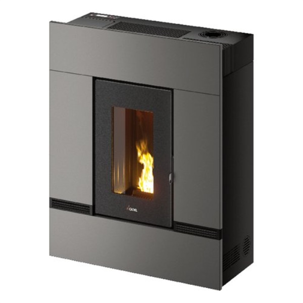 Stufa pellet Cadel 7023106 MITHOS Plus 14 Up Twin Titanium