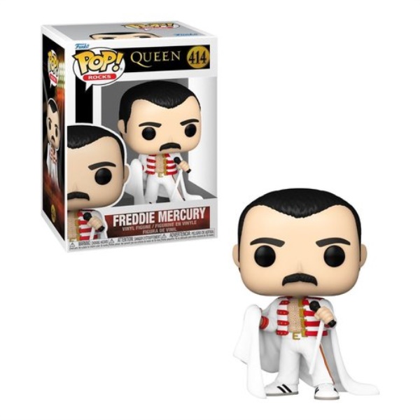 Personaggio collezione Funko 75374 POP ROCKS Freddie Mercury with Cape