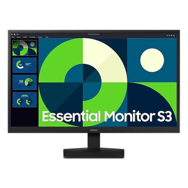 Monitor Samsung LS24D310EAUXEN ESSENTIAL S3 Black
