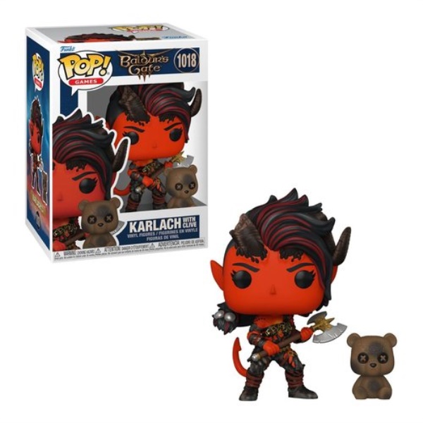 Personaggio collezione Funko 84957 Pop Games Baldur's Gate Karlach Wit