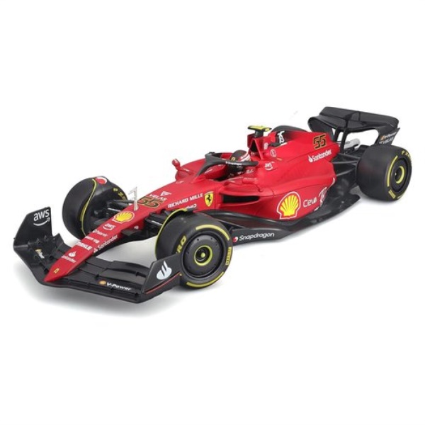 Automodello Bburago 18 16811SA FERRARI F1 75 2022 #55 Sainz