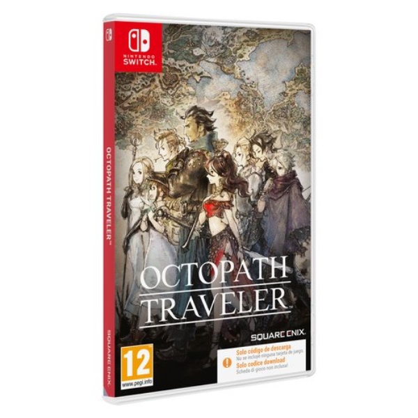 Videogioco Square Enix E06694 SWITCH Octopath Traveler Digital Downloa