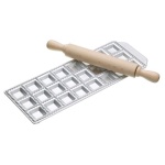 Stampo ravioli Imperia 3304 RAVIOLAMP 24 fori 3,5 cm con rullo legno S