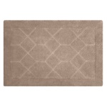 Tappeto bagno Quarzo Bianco 18413 ESAGONO Tortora