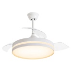 Briloner - Ventilatore soffitto Briloner BT10023 White e Clear