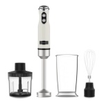 Cecotec - Frullatore immersione Cecotec 03944 Power RetroBeige 1200MAX Cream&Cru