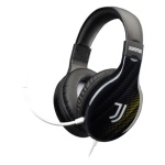 Qubick - Cuffie gaming Qubick CGP50011 MULTIPIATTAFORMA Juventus Black e White