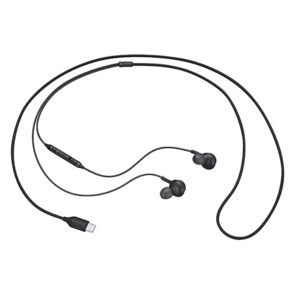 Auricolari microfono filo Samsung EO IC100BBEGIT USB C Black