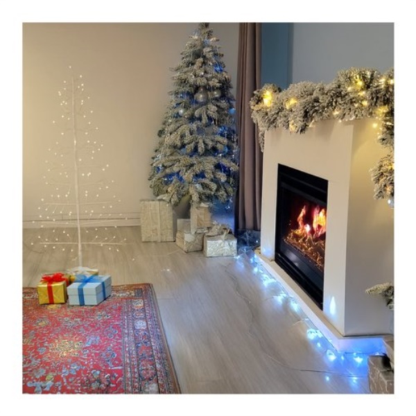 Albero luminoso Lotti 79939 TIGLIO 2D Bianco