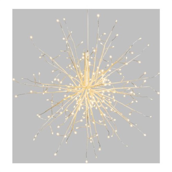 Sagoma luminosa Natale Lotti 75412 TIGLIO Ramo twigball Bianco