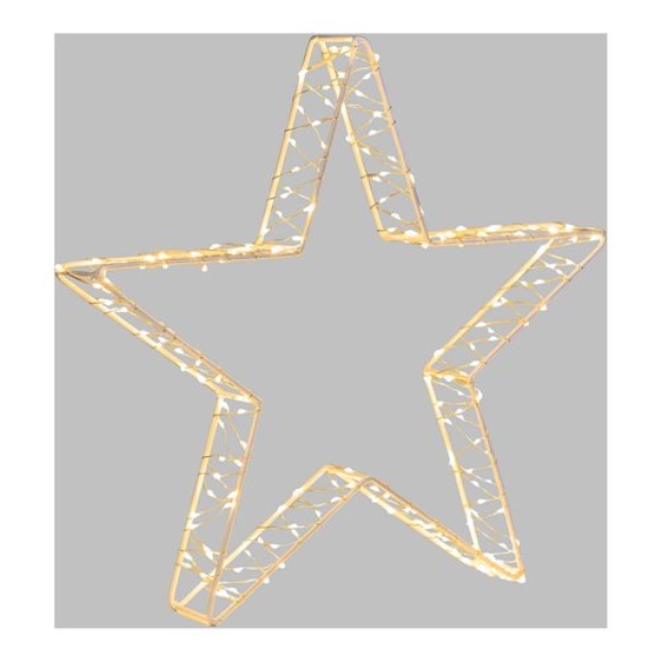 Decorazione luminosa Natale Lotti 78321 Stella Bianco