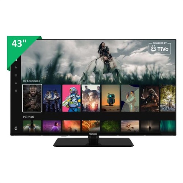 Tv Telefunken TE43750B45I2KT Black