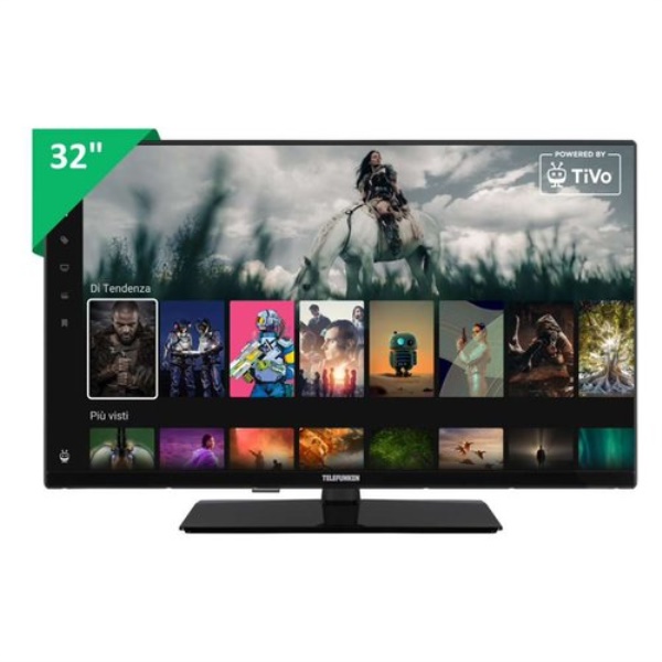 Tv Telefunken TE32750B45I2DT Black