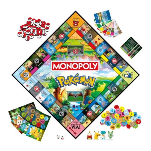 Gioco Hasbro G0716103 MONOPOLY Pokemon gioco
