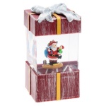 Lotti - Decoro Lotti 59788 Pacco regalo natalizio Glitter led Rosso