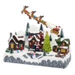 Lotti - Paesaggio Innevato con Pattinatori movimento Lotti 74927 XMAS KING