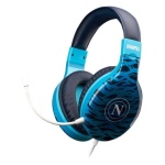 Qubick - Cuffie gaming Qubick CGP50010 MULTIPIATTAFORMA SSC Napoli Waves Blue