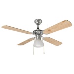 Perenz - Ventilatore soffitto Perenz 7064 CR Cromo Bicolor