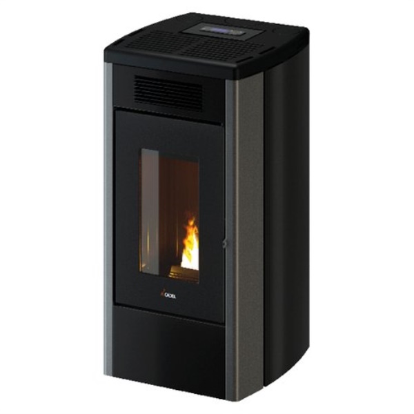 Stufa pellet Cadel 7023115 ATENA Plus 12 T2 Titanium Steel