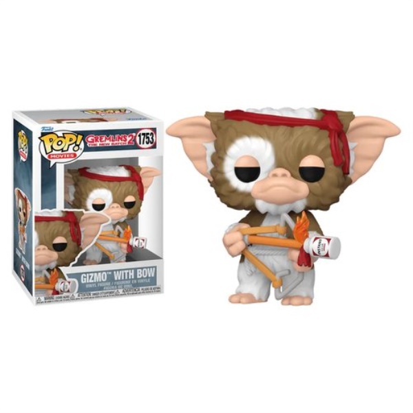 Personaggio collezione Funko 83550 POP MOVIES Gremlins 2 Gizmo With Bo