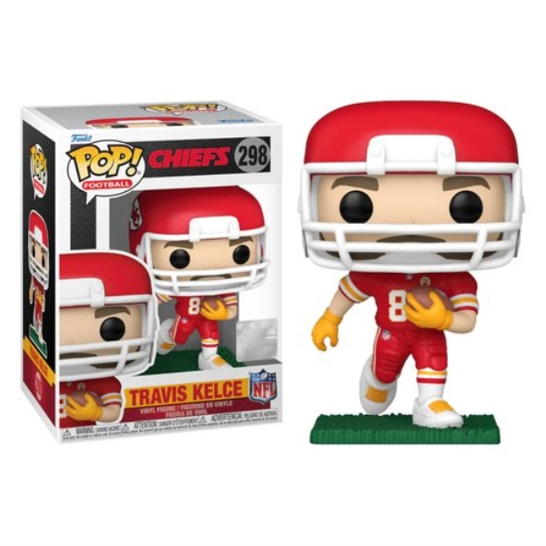 Personaggio collezione Funko 83910 POP FOOTBALL NFL Chiefs Trevis Kelc
