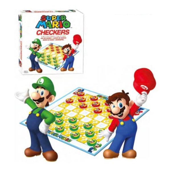 Gioco Goliath 932976 006 SUPER MARIO Checkers gioco
