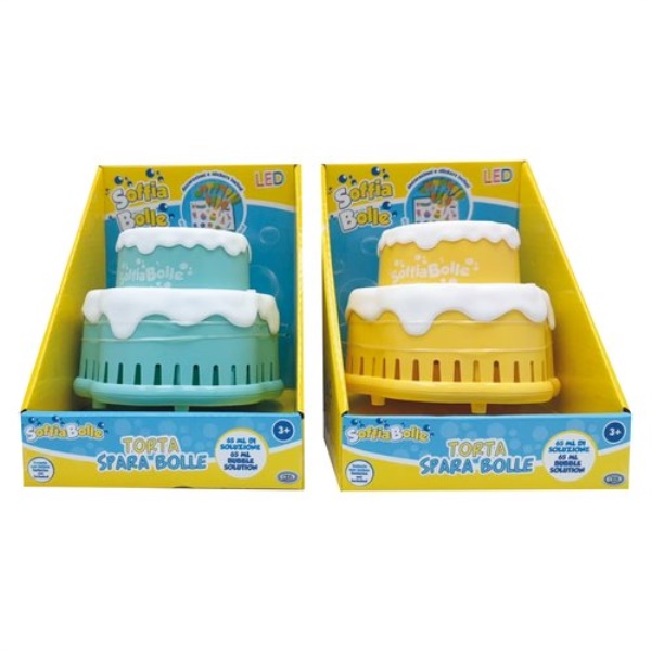 Bolle di sapone Ods 34475 SOFFIABOLLE Torta spara bolle 70 ml