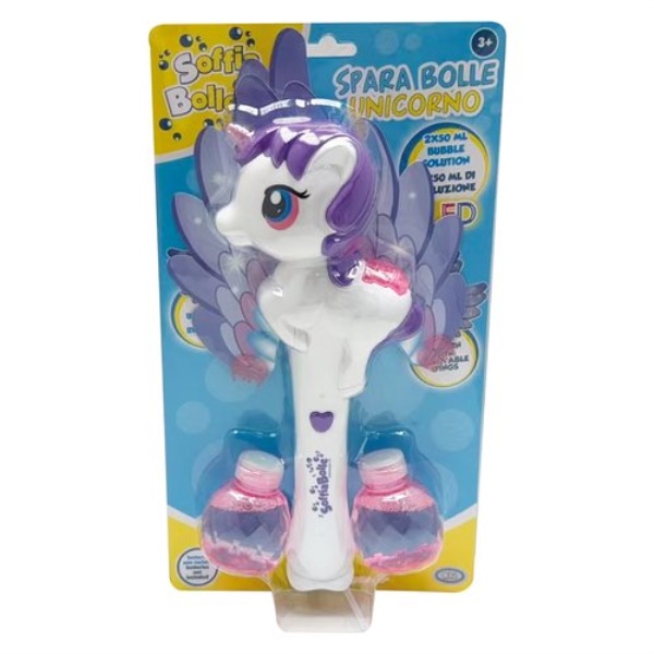 Bolle di sapone Ods 34484 SOFFIABOLLE Unicorno sparabolle 100 ml