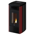 Cadel - Stufa pellet Cadel 7023116 ATENA Plus 12 T2 Red Steel