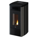 Cadel - Stufa pellet Cadel 7023115 ATENA Plus 12 T2 Titanium Steel