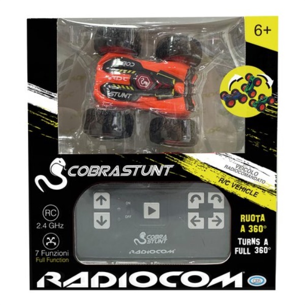 Radiocomando Ods 40735 RADIOCOM Cobra Stunt 2,4 GHz 7F Assortito