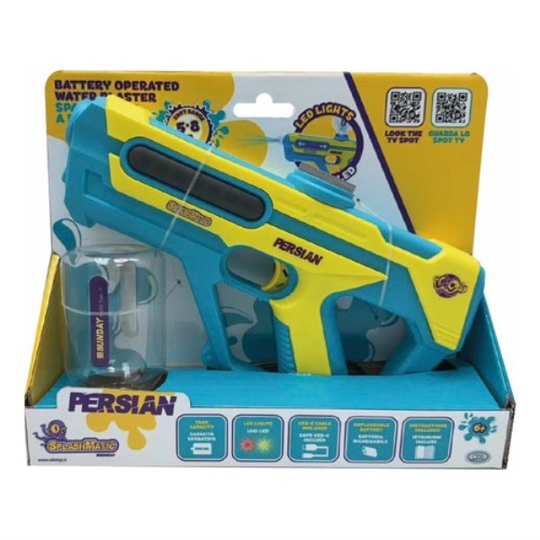 Pistola ad acqua Ods 42685 SUNDAY SPLASHMATIC Persian 3,7V Usb