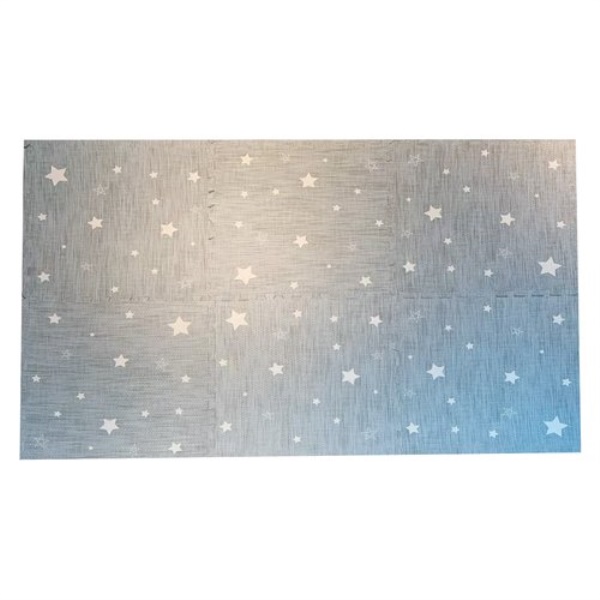 Tappeto gioco Ods 47423 Opplà Multiattività Grigio stellato