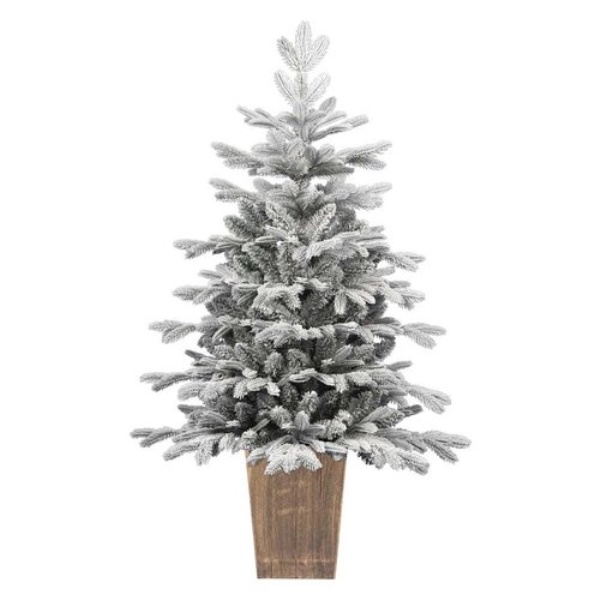 Albero Natale Amicasa 008644 Verde innevato