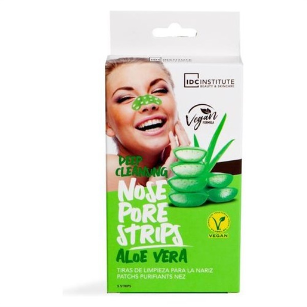 Maschera bellezza Idc Institute Nose pore strips aloe vera 1 pezzo