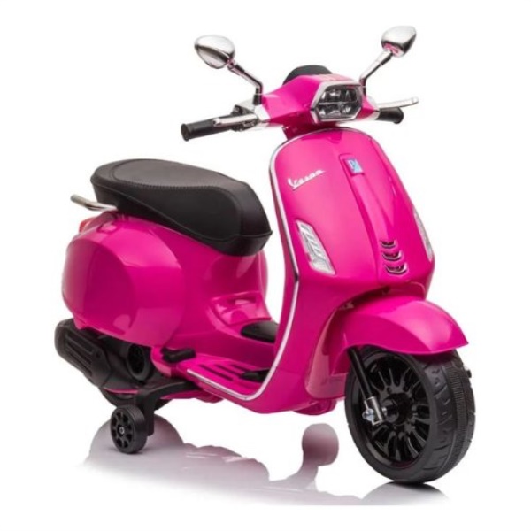 Moto elettrica Biemme by Bcs 1049 RS VESPA PIAGGIO Scooter 12V Rosa