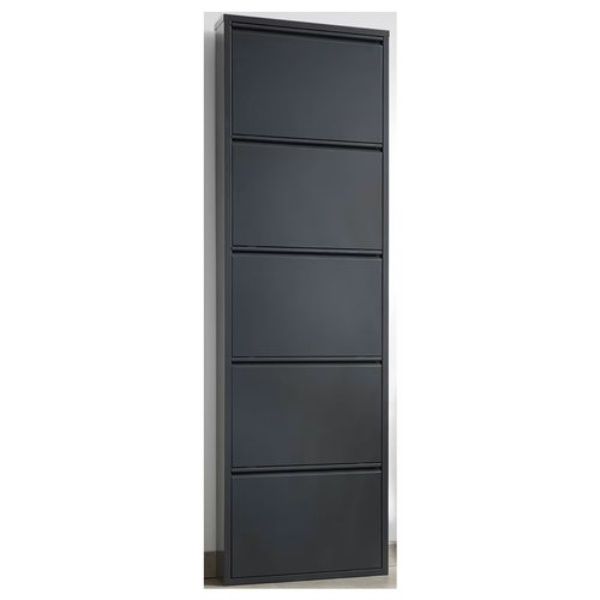 Scarpiera Modams SC5DRBLM CABINET 10 Paia Nero opaco
