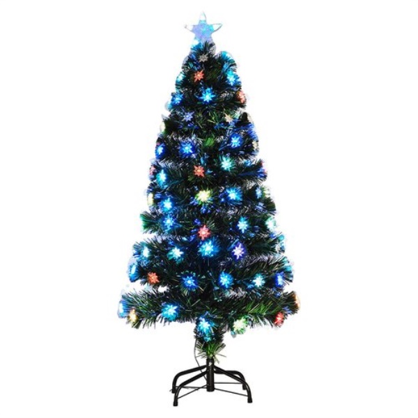 Albero Natale addobbato General Trade 446507 Verde