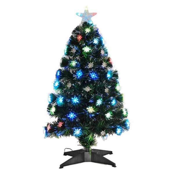 Albero Natale addobbato General Trade 446506 Verde