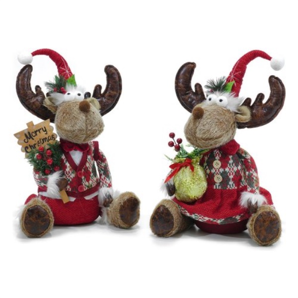 Decorazione Natale General Trade 421213 Renna Assortito