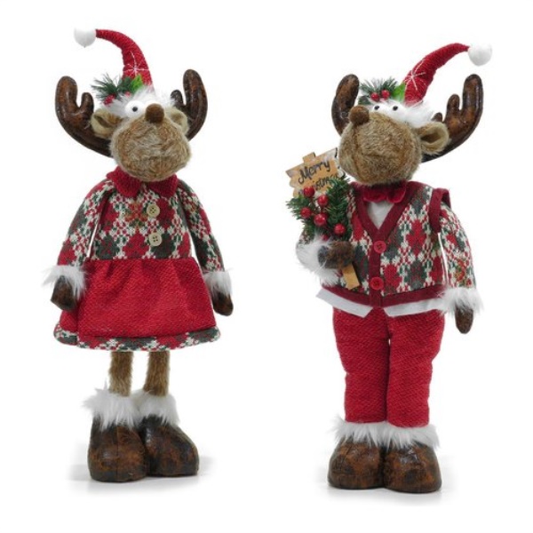 Decorazione Natale General Trade 421214 Renna Assortito