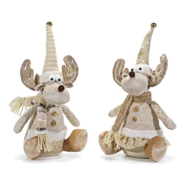 Decorazione Natale General Trade 432714 Renna Assortito