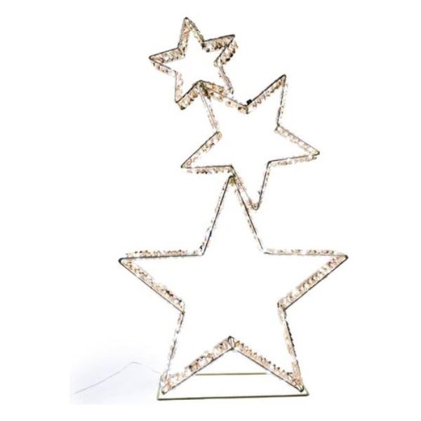 Sagoma luminosa Natale Mercury 55941 Stelle