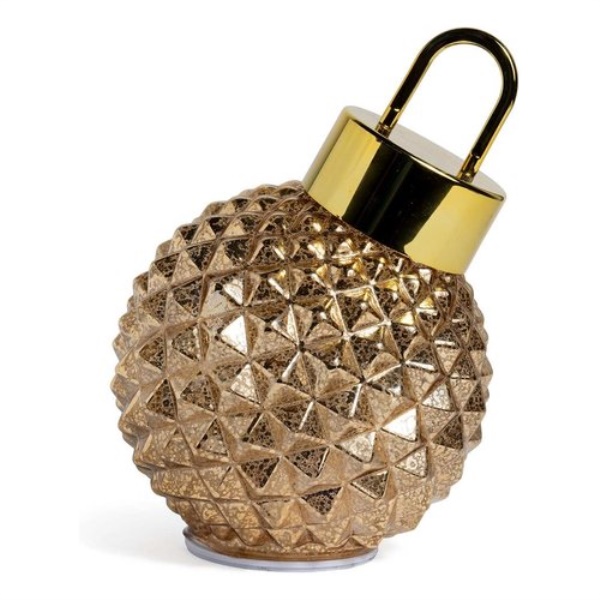 Decorazione luminosa Natale Mercury 83381 Sfera Oro