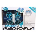 Drone Ods 40026 RADIOFLY Starflight 8 funzioni RC 2,4 GHz Bianco e Ver