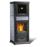 Nordica - Stufa legna Nordica 7112392 ROSSELLA PLUS FORNO 5.0 Petra Pietra natur