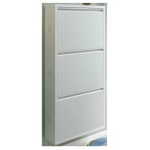 Modams - Scarpiera Modams SC3DRWHM CABINET 6 Paia Bianco opaco