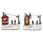 General Trade - Paesaggio Natalizio musica movimento e luci General Trade 443910 Assor