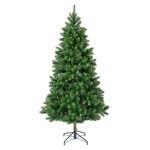 Albero Natale Amicasa 9684187 OTTAWA PVC e PE Verde