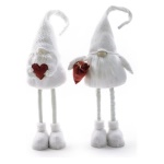 Mercury - Babbo natale  cuoricino bianco Mercury 90443 Assortito